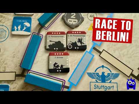 Race to Berlin (2nd Edition) First Look & Overview | Board Game Wargame | Portal Games