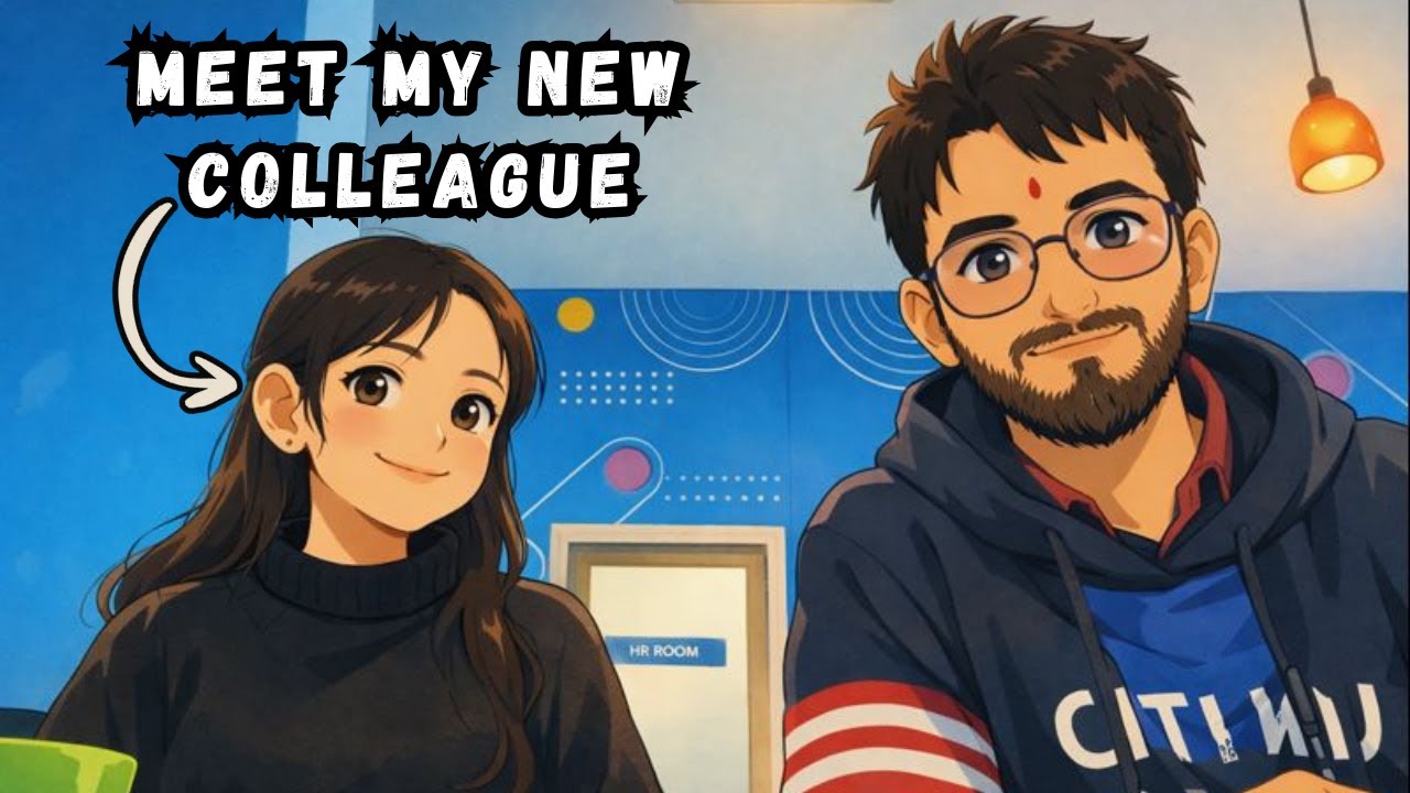 Meet My New Office Colleague 😍 | Corporate Life Vlog 💻 | Sanju Bisht Vlogs