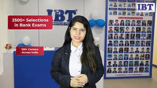 Bank Coaching In Delhi - IBT Institute