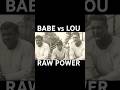 Lou Gehrig vs Babe Ruth: Who Had More Raw Power?