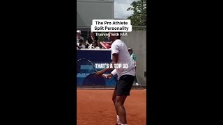 What happens when you step on court with a top 10 pro?