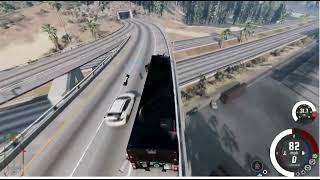Crashing a super bus repeatable BeamNG drive