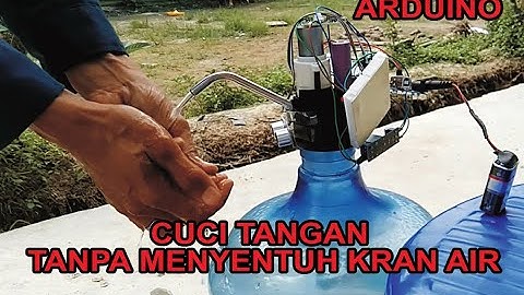 CUCI TANGAN TANPA SENTUH KRAN AIR (WASH HANDS WITHOUT TOUCHING THE WATER FAUCET)