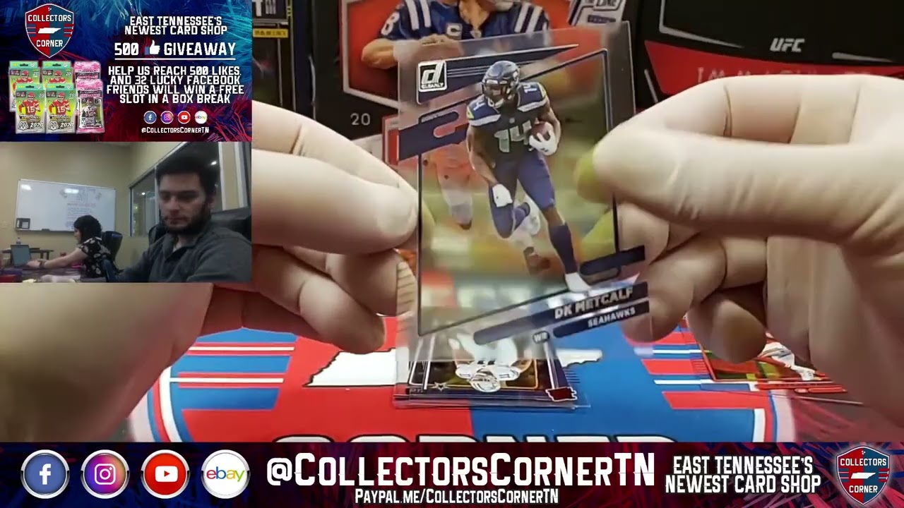 2021 Donruss Clearly + 2021 Leaf Pro Set Power Football Box Break