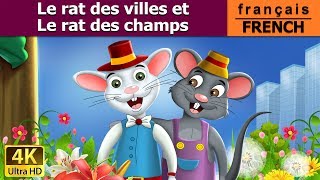 Le Rat des Villes et le Rat des  | Town Mouse and the Country Mouse in French | @FrenchFairyTales