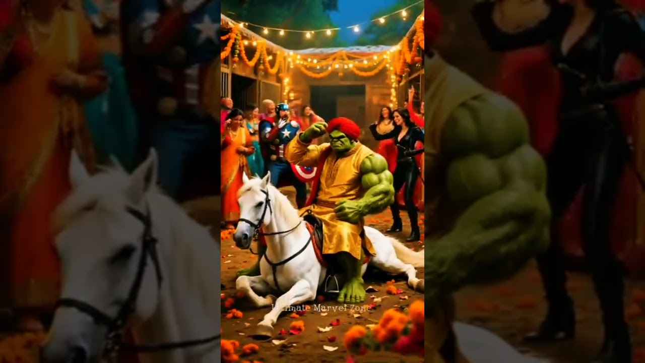 Hulk Ki Saadi😍| Ghodi Ka Nikla Dam|Funny Shorts| 