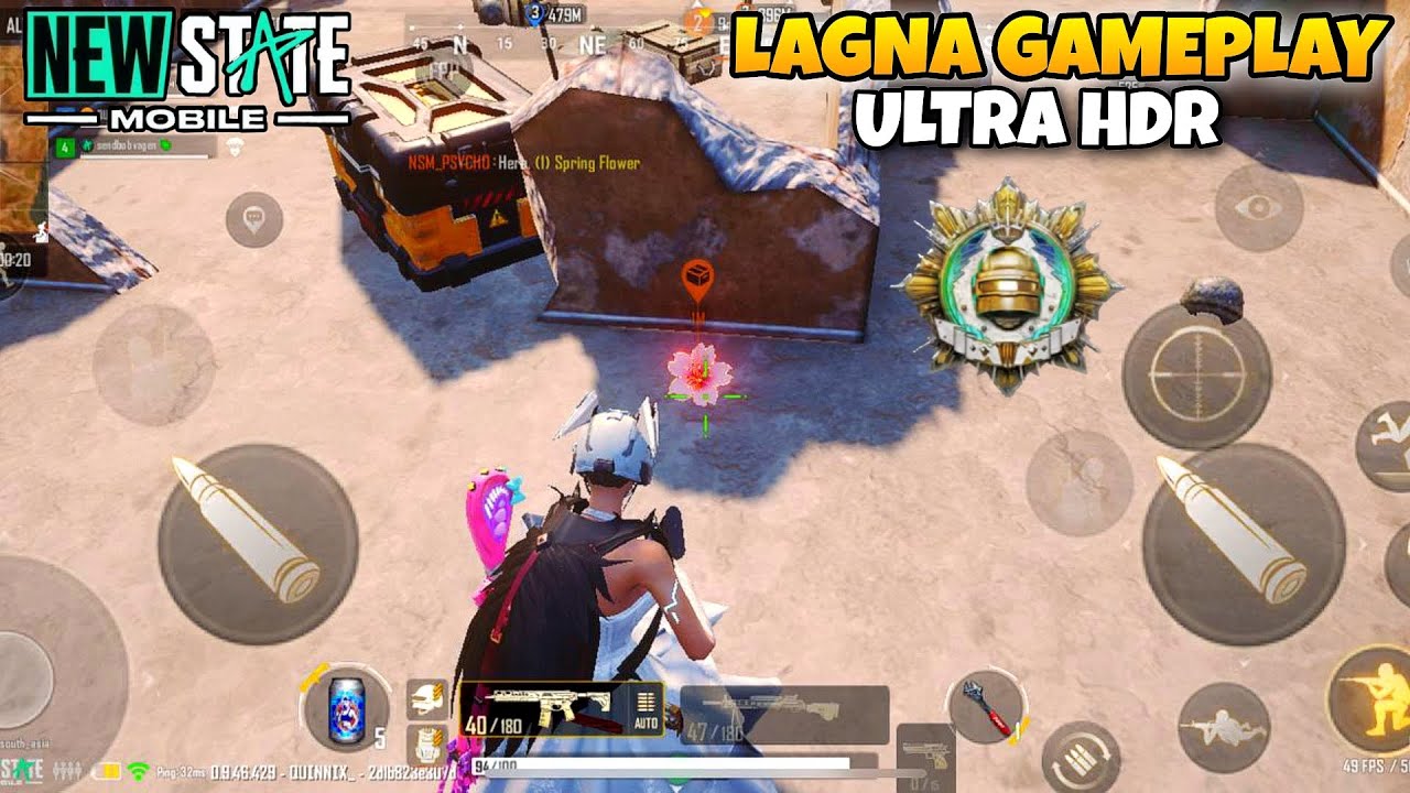 LAGNA GAMEPLAY & FUN ❤️ | NEWSTATE MOBILE @NEWSTATEMOBILE @NEWSTATEMOBILEINDIA