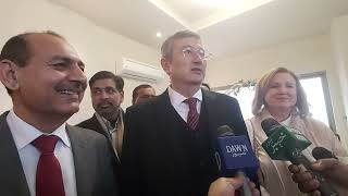 Ukraine Ambassador in Pakistan Media talk