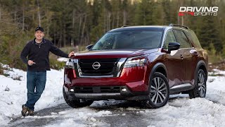 2022 Nissan Pathfinder AWD Review and Snow Test
