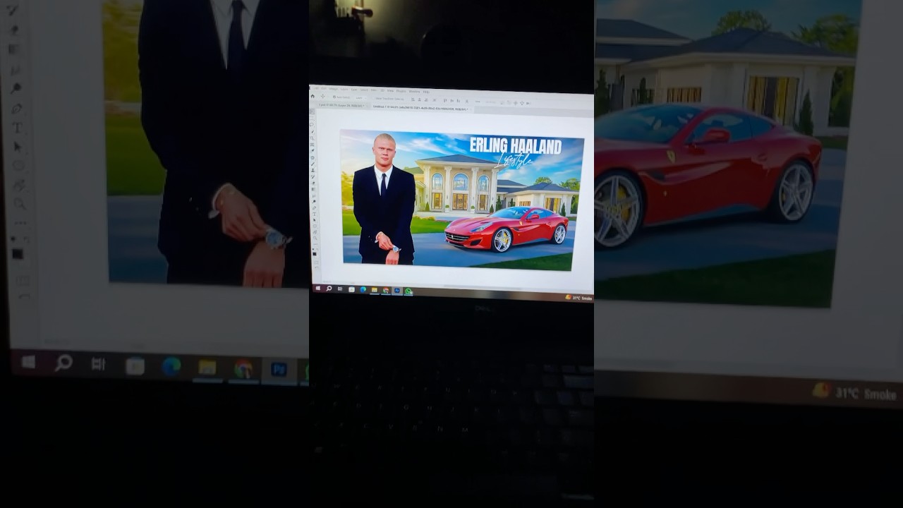 Photoshop youtube thumbnail design | How to create thumbnail in photoshop