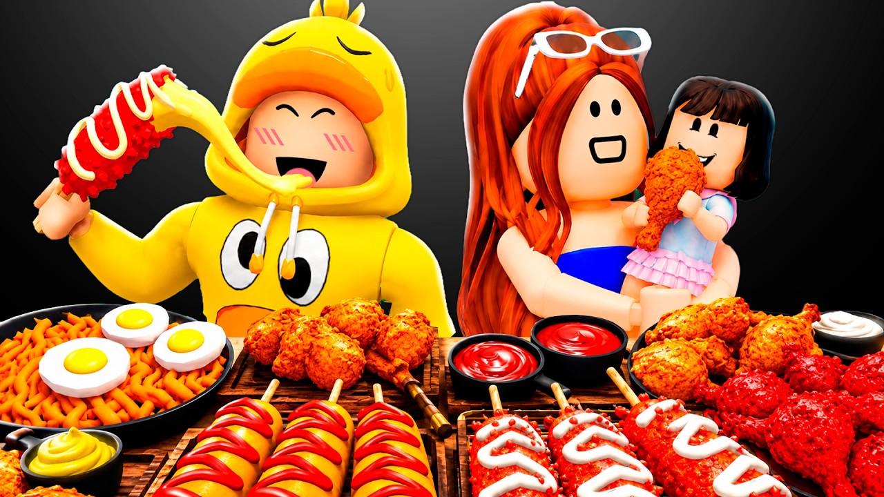 JUGAMOS el SIMULADOR DE COMIDA ASIÁTICA ASMR |  Juego de Mukbang Roblox
