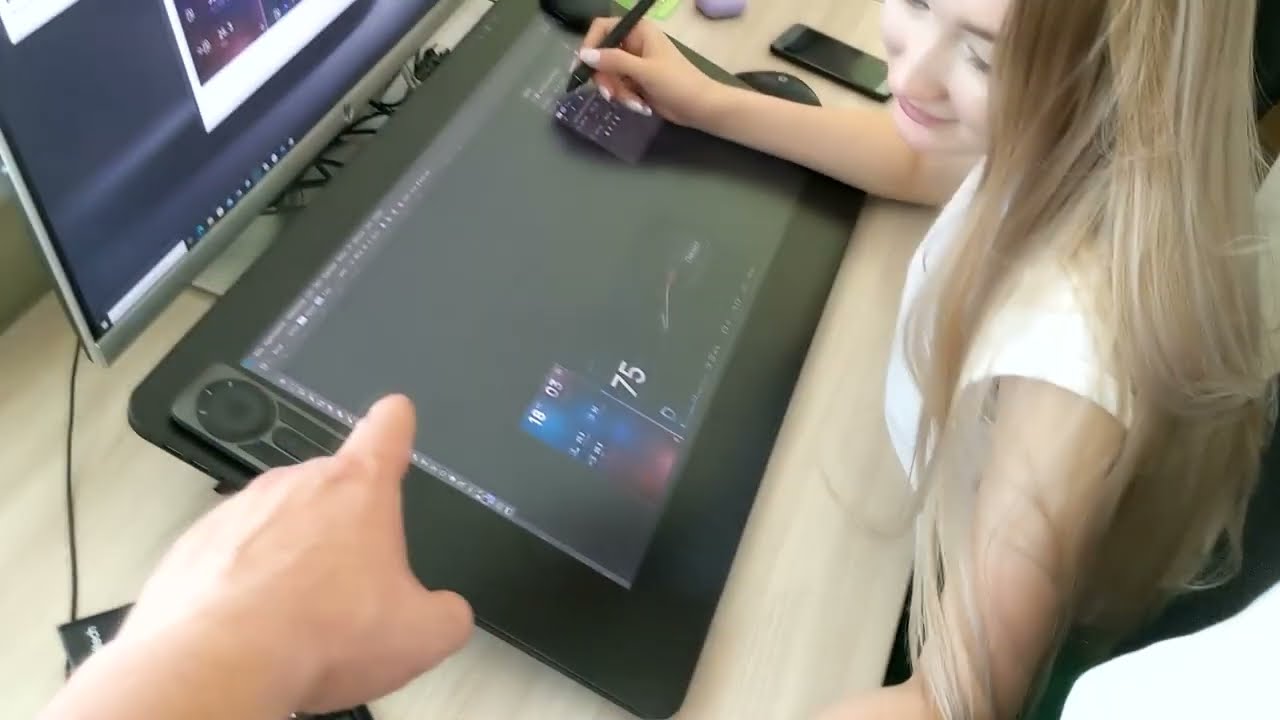Big Wacom Cintiq Pro 32" Unbox