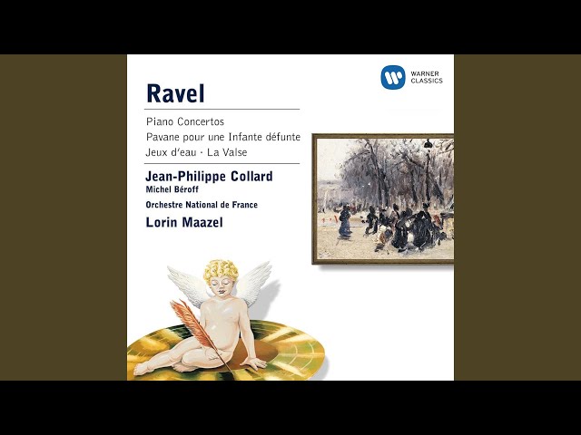 Ravel - Concerto pour piano en Sol: 2e mvt : J-P.Collard / Orch National France / L.Maazel