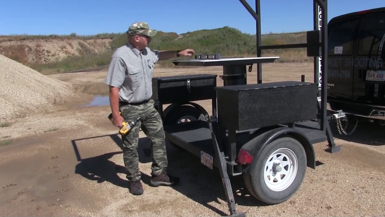 TSI Model 5500 Portable Shooting Trailer YouTube