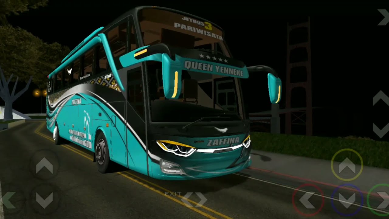 Share Mod Bus Zaffina Jet Bus 3 SHD Gta Sa Android/Pc  