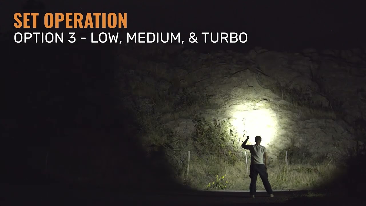 Preview of Fenix PD36R ACE Flashlight Video