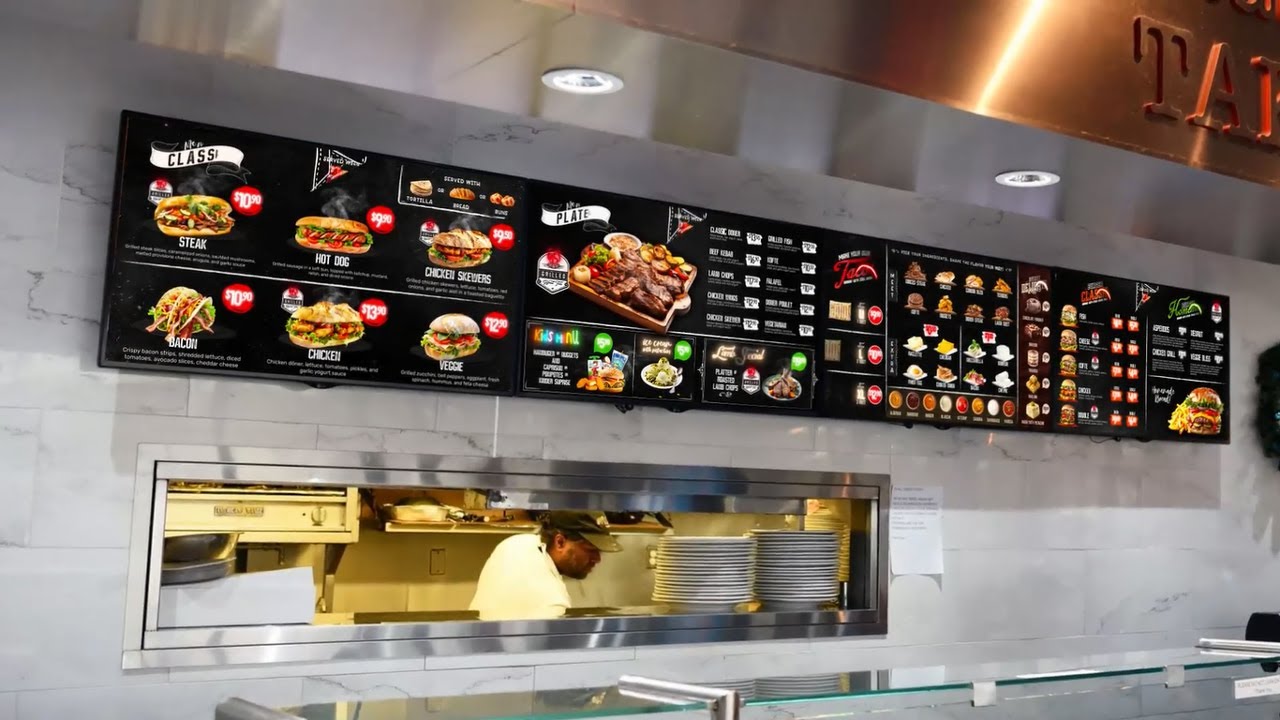 Cuisine Restaurant Menu Displays - After Effects Template - YouTube