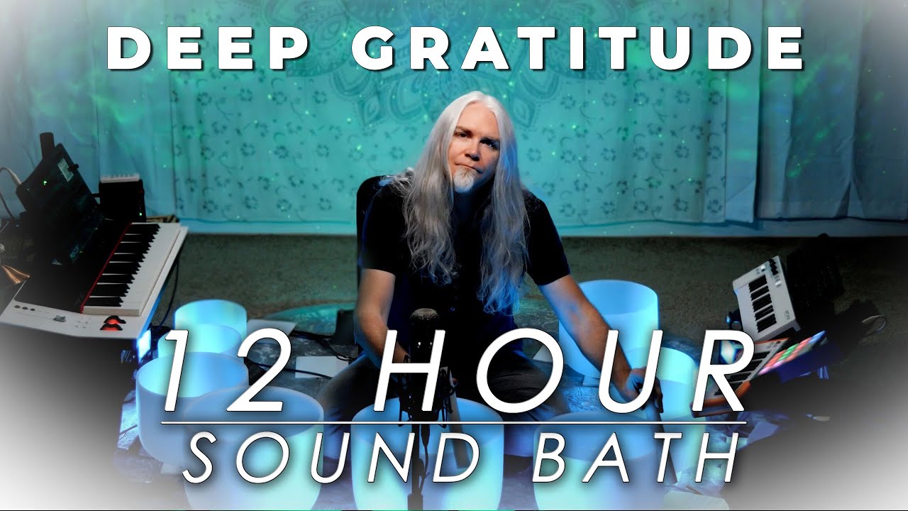 Deep Gratitude 12hr Sound Bath ✨ Feat. the Ben Carroll Signature 9-Bowl Set ➡ only at The Ohm Store