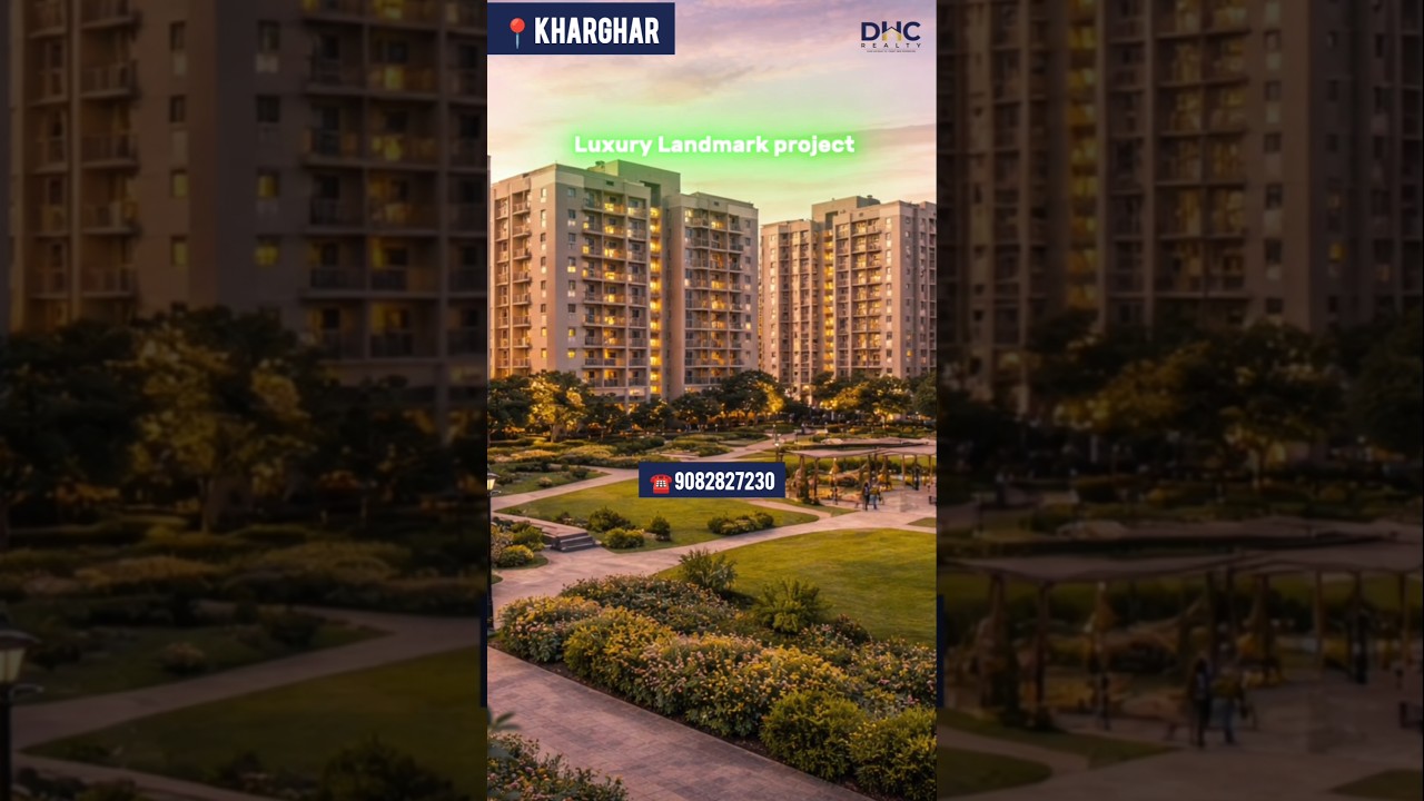 New Launch at Kharghar Navi Mumbai | Spacious 2 & 3 BHK with Deck From @ 2.25 CR