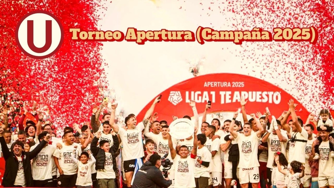 Todos los partidos de Universitario de Deportes (Torneo Apertura 2025)
