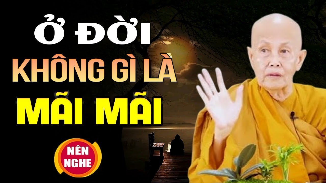 Đời này không có gì là mãi mãi, hãy vui vẻ chấp nhận để sống trọn kiếp người - SC. Thích Nữ Tâm Tâm