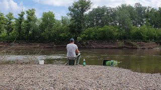 В проводку с берега на мормышку. Потрясающая рыбалка и природа. Река Сакмара