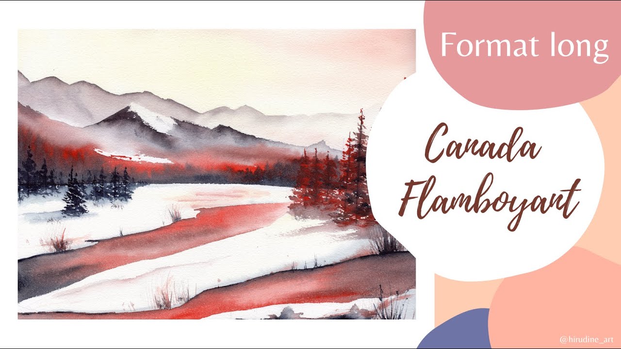 Comment peindre un paysage flamboyant