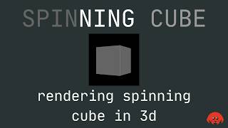 I Built Spinning Cube Using Python And Pygame