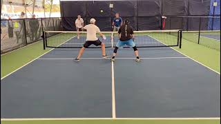 When you are trying your best to stay out of the Kitchen! #pickleball #erne