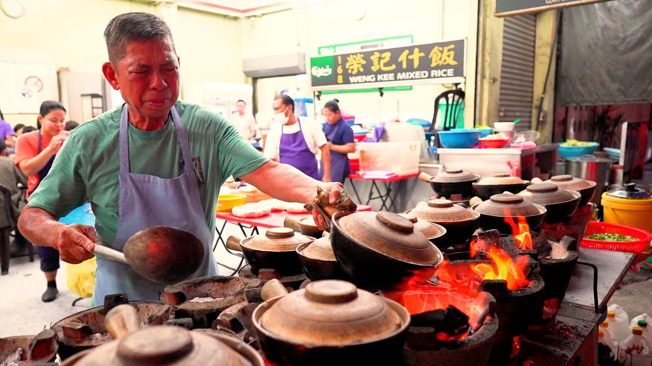45 Years of Flavor! The Most Famous Claypot Chicken Rice Loved by Locals & Tourists! 🍲🔥