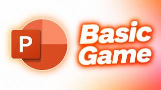 You Can Make GAMES in PowerPoint?! (Easy Beginner Guide)
