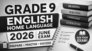 GRADE 9  ENGLISH HOME LANGUAGE 2026 JUNE EXAM PREP JUNE EXAMS GRADE9  2026 THUNDEREDUC, GRADE 9 ENG