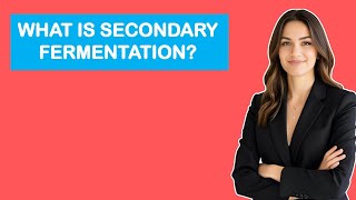 What Is Secondary Fermentation?