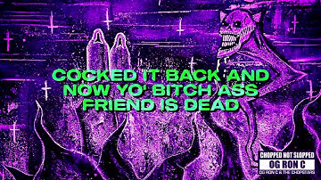 Freddie Dredd - Pull The Trigger (ChopNotSlop Remix (Lyric Video))