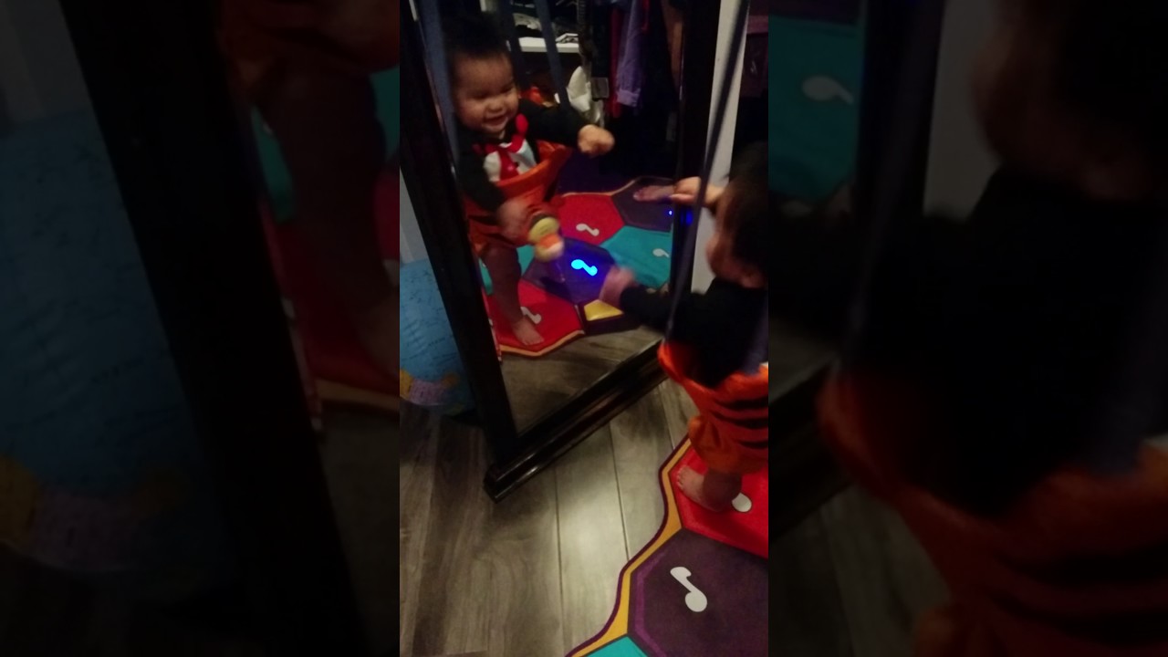 Playing with the Mirror - YouTube