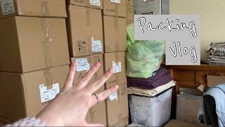 THE REALITY OF MOVING HOUSE |  packing vlog | teen mum vlogs | beccabrxwn