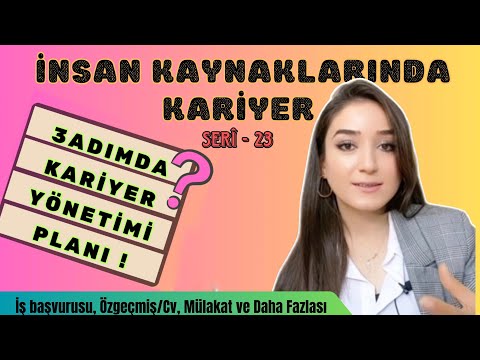 Kariyer Yönetimi |