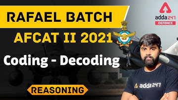 AFCAT 2 2021 | Coding Decoding Reasoning Tricks Basic and Concepts in Hindi