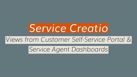 Creatio Service Customer Portal - Clip