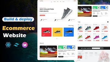 React JS Ecommerce Website Using React JS and Tailwind CSS - Build and Deploy React App