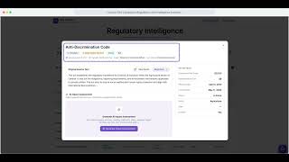 ESG Regulatory Intelligence Platform | AI-Powered Compliance Impact Assessment