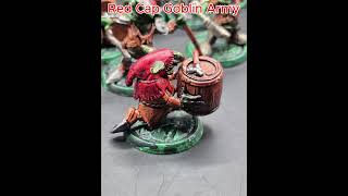 Red Cap Goblin Army #dungeonsanddragons #miniaturepainter #miniature #dnd #figure Red Cap Goblin Army #dungeonsanddragons #miniaturepainter #miniature #dnd #figure