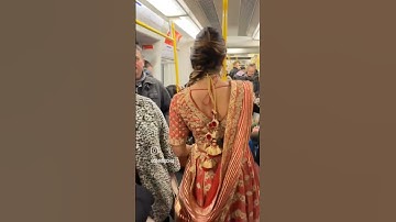 Reaction to a desi lehenga in London |Lehenga prank |Foreigner