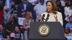 Harris returns to Washington following CNN interview thumbnail