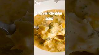 Broccoli Cheddar Soup 🥦