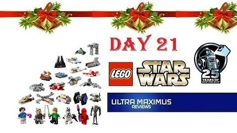 ❄️ Day 21 LEGO Star Wars Advent Calendar 2024