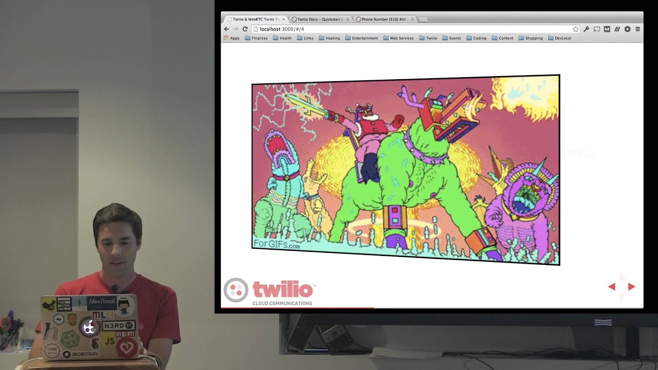 Carter Rabasa: Twilio & WebRTC Turns Your Browser Into a Phone | JS.LA June 2014