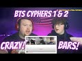 BTS BARS!? BTS(방탄소년단) - Cypher Pt.1 And 2 | Reaction!!
