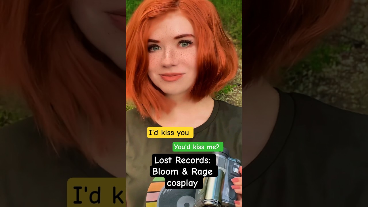 I'd kiss you | Nora & Swann @nikkihatsunecosplay Lost Records #cosplay #shorts