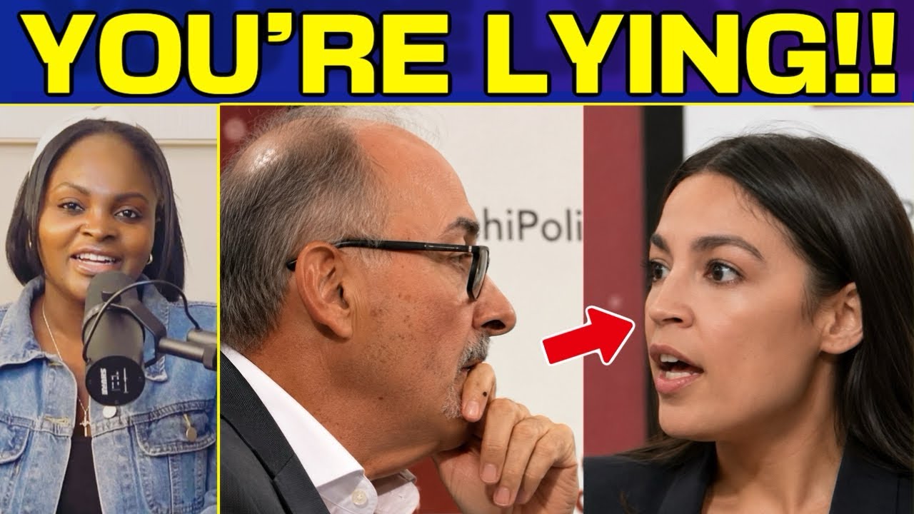 AOC Humiliated After Host Corrects Her LIVE